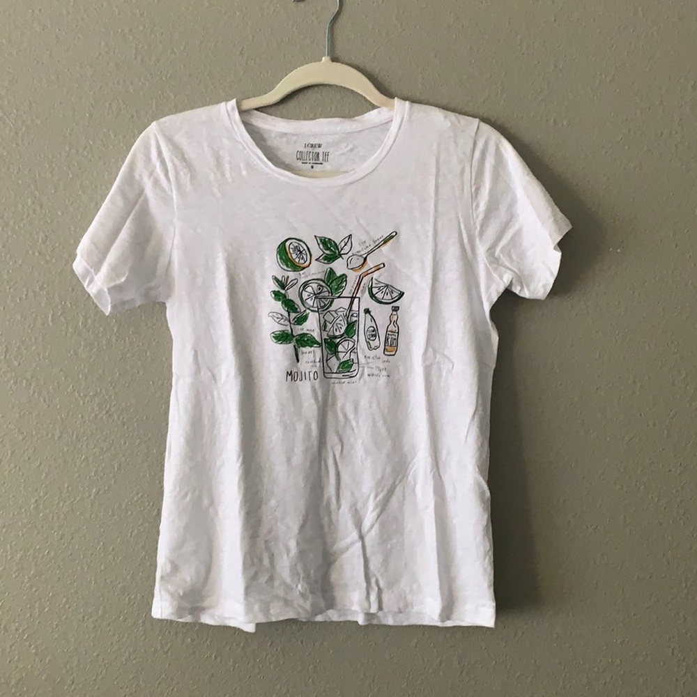 NWOT J Crew Mojito Collectors Tee